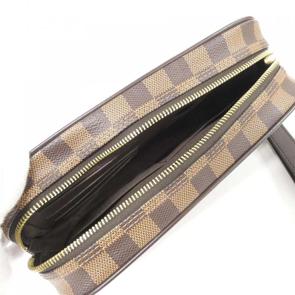 LOUIS VUITTON Brown Damier Pochette Mini Bag - Picture 7 of 7